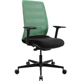 Schäfer Shop Select SSI PROLINE NEW WORK Bürodrehstuhl Netz Mint, Gestell Schwarz