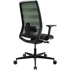 Schäfer Shop Select SSI PROLINE NEW WORK Bürodrehstuhl Netz Mint, Gestell Schwarz