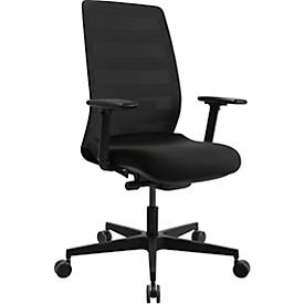 Schäfer Shop Select SSI PROLINE NEW WORK Bürodrehstuhl Netz Schwarz, Gestell Schwarz