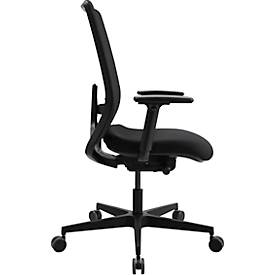 Schäfer Shop Select SSI PROLINE NEW WORK Bürodrehstuhl Netz Schwarz, Gestell Schwarz