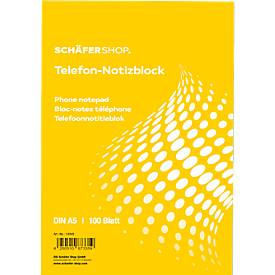 Schäfer Shop Select Telefon-Notizblock , DIN A5, 5 Stück