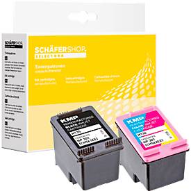 Schäfer Shop Select Tinten-Multipack schwarz und color, ersetzt HP 301 (N9J72AE)