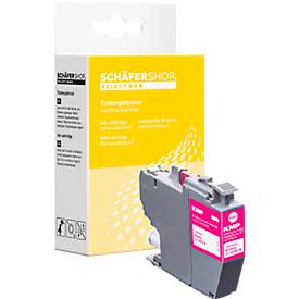 Schäfer Shop Select Tintenpatrone ersetzt Brother LC-422XLM, magenta pigmentiert