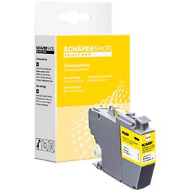 Schäfer Shop Select Tintenpatrone ersetzt Brother LC-422XLY, gelb pigmentiert