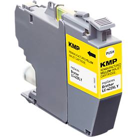 Schäfer Shop Select Tintenpatrone ersetzt Brother LC-422XLY, gelb pigmentiert