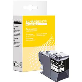 Schäfer Shop Select Tintenpatrone, ersetzt Brother LC3219XLBK, Einzelpack, schwarz