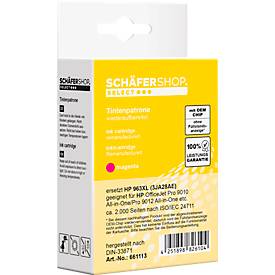 Schäfer Shop Select Tintenpatrone, ersetzt HP-963XL (3JA28AE), bis 2000 Seiten, Einzelpack, magenta