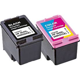 Schäfer Shop Select Tintenpatronen, ersetzt HP 304XL (N9K08AE/N9K07AE), Mixpack, Tri-Colour