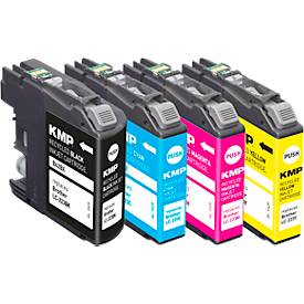 Schäfer Shop Select Tintenpatronen-Multipack, ersetzt Brother LC-223VAL, 4er-Pack, schwarz & farbig
