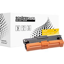 Schäfer Shop Select Toner, ersetzt Brother TN-2420 (TN2420), Doppelpack, schwarz + GRATIS Prinzenrolle Minis (160 x 7,5g) 