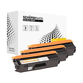 Schäfer Shop Select Toner, ersetzt Brother TN-326 C/M/Y, Multipack, cyan, gelb, magenta
