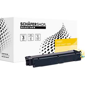 Schäfer Shop Select Toner, ersetzt Kyocera TK-5270C (1T02TVANL0), Einzelpack, gelb