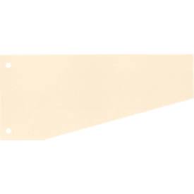 Schäfer Shop Select Trapeztrennstreifen, Karton, 100 Stück, chamois