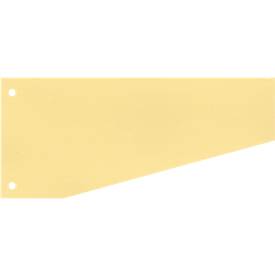 Schäfer Shop Select Trapeztrennstreifen, Karton, 100 Stück, gelb