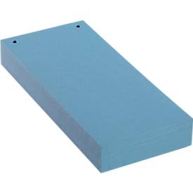 Schäfer Shop Select Trennstreifen, 2-fach-Lochung, bedruckbar, 100 Stück, B 240 x H 105 mm, Karton, rosa