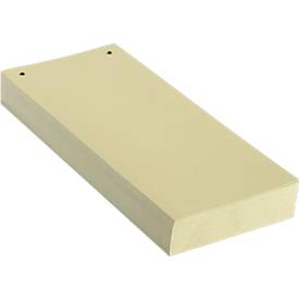 Schäfer Shop Select Trennstreifen, 2-fach-Lochung, bedruckbar, 100 Stück, B 240 x H 105 mm, Karton, rosa