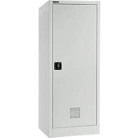 Schäfer Shop Select Umweltschrank, B 600 x T 500 x H 1585 mm, 3 Wannen à 11 Liter, lichtgrau