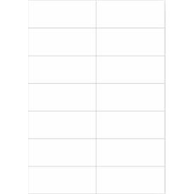 Schäfer Shop Select Universal-Etiketten, 105,0 x 42,3 mm, Permanentkleber, 1400 Stück