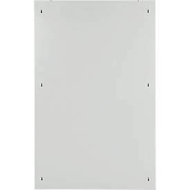 Schäfer Shop Select Wertfachschrank, 50 Fächer, Türen mit Zylinderschlössern inkl. Schlüsseln & Hauptschlüssel, B 980 x T 200 x H 1530 mm, Stahlblech, lichtgrau RAL 7035