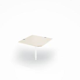 Schäfer Shop Select Winkelplatte 90° PLANOVA BASIC, B 900 x T 900 mm, Ahorn-Dekor/weiß
