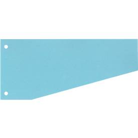 SCHÄFER SHOP Trapeztrennstreifen, Karton, 100 Stück, blau