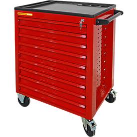 Werkstattwagen mit 9 Schubladen