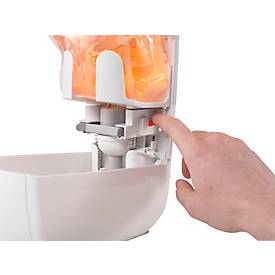 Schaumseifenspender Rubbermaid Flex, manuell, 1300 ml, L 99 x B 146 x H 298 mm, Kunststoff, weiß