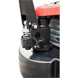 Schefer Elektrohubwagen EHW 20 Eco Semi, 2000 kg, 1150 mm, 48 V Brushless, 4 km/h, gratis Stanley FMC011S2