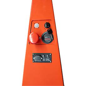 Schefer Elektroschlepper ES 25 Primus, L 1710 x B 760 x H 1030 mm, Geschwindigkeit 0-5 km/h, Tragfähigkeit 2500 kg