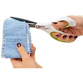 Schere Carbo Titanium, Stahl rostfrei, antihaftbeschichtet, für Rechtshänder, L 214 mm