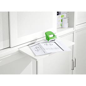 Schiebetürenschrank, Akustikfront, B 1200 mm, 6 OH, weiß