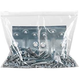 Schiebeverschlussbeutel Gleitverschlussbeutel Zip Beutel, 60 µ, 200 x 150 mm