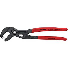 Schlauchschellenzange Gesamt-L.250mm Kopf grau atram.Ku.-Überzug KNIPEX