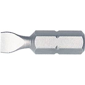 Schlitz-Bit WIHA, 6,5 x 1,2 mm, Antrieb 1/4 Zoll, C 6,3, L 25 mm