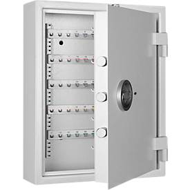 Schlüsseltresor FORMAT ST 100, für 100 Schlüssel, lichtgrau RAL 7035