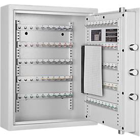 Schlüsseltresor FORMAT ST 100, für 100 Schlüssel, lichtgrau RAL 7035