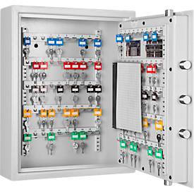 Schlüsseltresor FORMAT ST 100, für 100 Schlüssel, lichtgrau RAL 7035