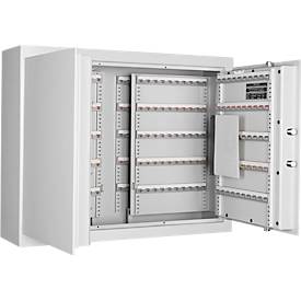 Schlüsseltresor FORMAT ST 400, für 400 Schlüssel, lichtgrau RAL 7035