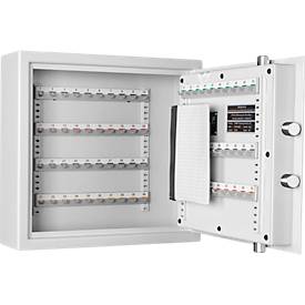 Schlüsseltresor FORMAT ST 70, für 70 Schlüssel, lichtgrau RAL 7035
