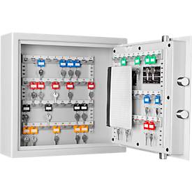 Schlüsseltresor FORMAT ST 70, für 70 Schlüssel, lichtgrau RAL 7035