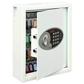 Schlüsseltresor  KS0032E CYGNUS, 48 Haken, Tastenschloss inkl. 2 Notschlüssel, Einwurfschlitz, Verankerungsmaterial,  Sc