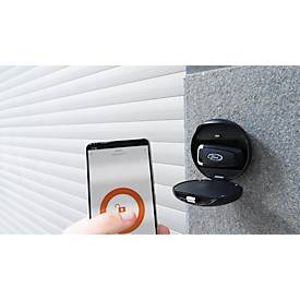 Schlüsseltresor Phoenix Palm KS0211E, motorisiertes Schlüsselschloss, Steuerung per App, Bluetooth, Wasser-/Staubfest IP65, schwarz