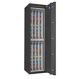 Schlüsseltresor STC 1-896, Klasse I nach EN 1143-1, 896 Haken, Doppelbartschloss, graphitgrau RAL 7024