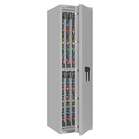 Schlüsseltresor STC 1-896, Klasse I nach EN 1143-1, 896 Haken, Doppelbartschloss, lichtgrau RAL 7035