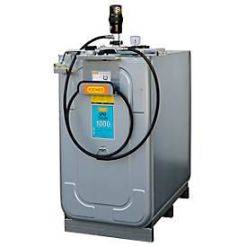 Schmierstoffkompaktanlage CEMO ECO UNI 1000, pneumatische Pumpe für Frischöl