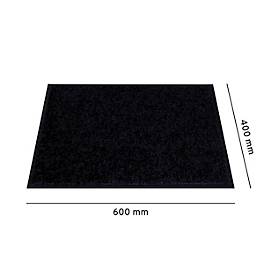 Schmutzfangmatte, 400 x 600 mm, schwarz