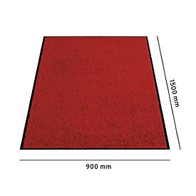 Schmutzfangmatte, 900 x 1500 mm, rot