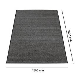 Schmutzfangmatte EAZYCARE, 1200 x 1800 mm, grau