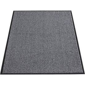 Schmutzfangmatte Eazycare Econ, für Innenbereiche, UV-resistent, melierte Oberfläche, rutschfester Vinylrücken, L 1500 x B 900 mm, PP, anthrazit