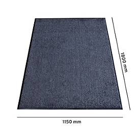 Schmutzfangmatte Eazycare Wash, High-Twist-Nylon, 1150 x 1800 mm, anthrazit